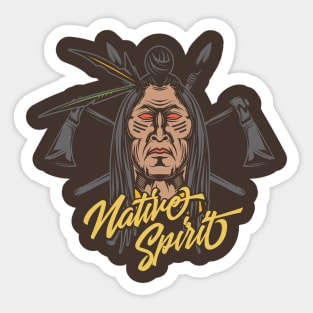 Native Spirit Sticker